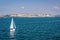 Seaside view of Saint Malo, Brittany France