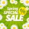 Seasonal special spring sales business background