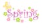 Seasonal Spring Graphic/eps