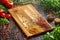 Seasoned perfection Spices and herbs form a stunning menu backdrop