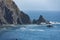 Seastacks and cliffs along the Oregon Coastline at the Samuel H Boardman scenic area