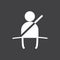 Seat belt icon