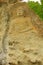 Seated Buddha Carved on Rock Surface of Golguram, Gyeongju Korea