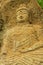 Seated Buddha Carved on Rock Surface of Golguram, Gyeongju Korea