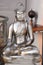 Seated Silver Buddha