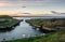 Seaton Sluice Harbour at Dusk