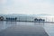 Seats with a view on deck of a ferry from Jeju to Mokpo, South Korea