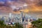 Seattle Cityscape with Stormy Sky