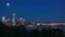 Seattle Cityscape Time Lapse Dusk