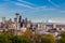 Seattle downtown skyline and Mt. Rainier, Washington