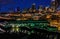 Seattle night City lights architecture