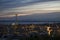 Seattle\'s Space Needle at dusk.