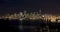 Seattle skyline at night