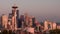 Seattle skyline and The Space Needle, Seattle, Washington, USA