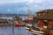 SEATTLE, USA â€“ MARCH 22, 2016: Center for Wooden Boats museum on Lake Union on March 22, 2016 in Seattle, WA, USA.