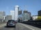 Seattle, WA USA - circa April 2021: View of interstate 5 leading toward downtown Seattle