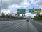 Seattle, WA USA - circa May 2021: View of downtown Seattle from the interstate, near Northeast 4th Street and 8th Street