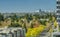 Seattle, Washington and Olympic Mountains from Bellevue in the Spring