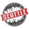 Seattle Washington Round Travel Stamp. Icon Skyline City Design Vector. Seal Badge Illustration Vector.