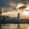 Seattle from the Water at Sunrise