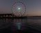 Seattle Wheel at Night
