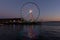 Seattle Wheel at sunset