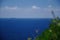 Seaview with ferry boat on the sea, Italy