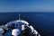 Seaview from ferry to Elba Island, Italy