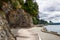 The Seawall trail in Stanley Park