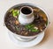 Seaweed soup with minced pork