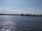 Seawolf Park seen in the distance from the Galveston Ferry Ride