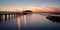 Sebring City Pier at sunset, Florida