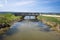 Seca, Slovenia - June 17, 2018 : beautiful salt pans secoveljske soline in summertime, seca, piran, slovenia