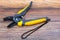 Secateurs for branches of trees and shrubs, garden tools