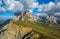 Seceda peak, Odle mountain range, Gardena Valley, Dolomites, Italy