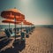 Secluded beauty: sand, sun, and trees