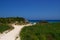 Secluded Bermuda beach