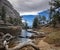 Secluded lake: Gem Lake in Colorado