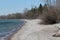 Secluded Rocky Beach -- Early Spring