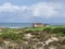 Secluded seascape on a summer day