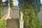 Seclusion with balustrade in site of Buchlovice castle, Czech Republic