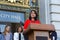 Second annual Women`s Equality Day Rally held on the steps of City Hall, San Francisco