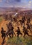 Second Boer War ca 1899. Fictional Battle Depiction. Generative AI.