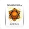 Second chakra illustration  of Svadhishthana.The second chakra. Esoteric symbol of the center of sexual energy