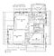 Second Floor Residence Plan is the conventional dimensions vintage engraving