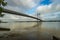 Second Hooghly river bridge - the longest cable stayed bridge in India.