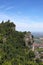 Second tower the Cesta or Fratta San Marino landscape