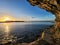 Second Valley Sunset from Sea Cave