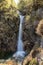 Second waterfall in canyon Hell in Borovnica