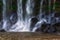 The second waterfall in Phnom Kulen National Park, Cambodia